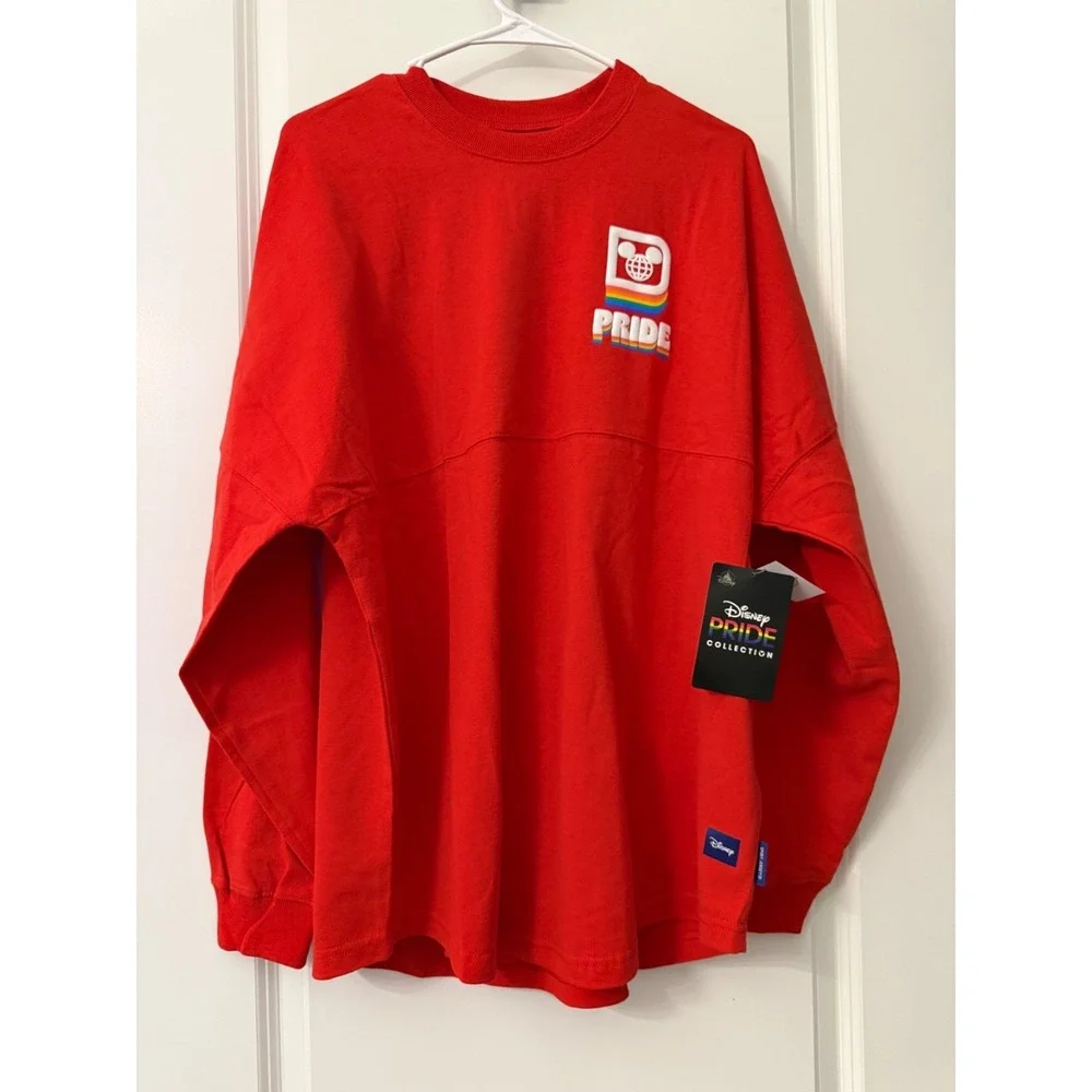 WALT DISNEY WORLD/RAINBOW PRIDE SPIRIT JERSEY/RED/L SIZE/WDWRSJL061226